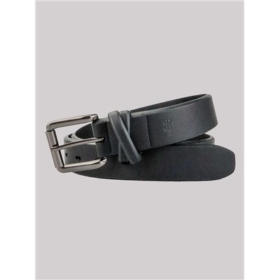 Women's Square Buckle Double Loop Belt