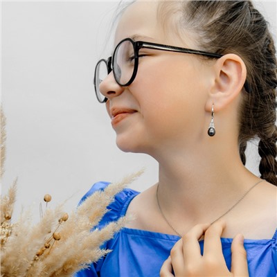 Серьги серебро 28085S2