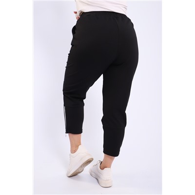 83905 брюки укороченные с молнией