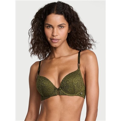 Victoria's Secret Sexy Tee Lacie Lace-Up Push-Up Bra