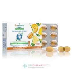 Puressentiel Respiratoire Pastilles Miel - Citron 18 pastilles