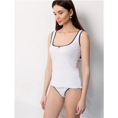 Трусы слипы со средней посадкой из эластичного трикотажа кашкорсе