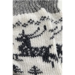 Носки шерстяные женские Лапландия