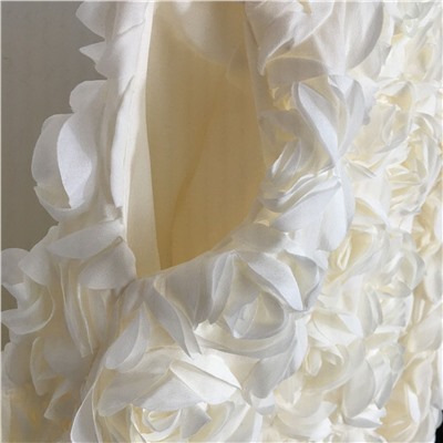 Женская длинная юбка с объемными розами