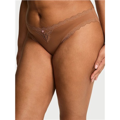 Dream Angels Lace-Trim Bikini Panty