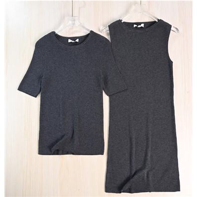 Женское трикотажное платье и кофта КО*С