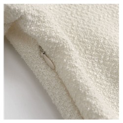 Трендовое платье букле с воротником поло в стиле ZAR*A