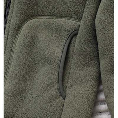 Флисовая кофта с капюшоном