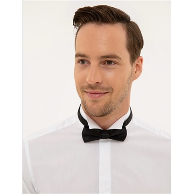 Beyaz Slim Fit Smokin Gömlek