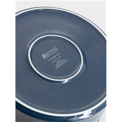 Кастрюля, 3 л, с крышкой, фарфор P, синяя, Indulgence