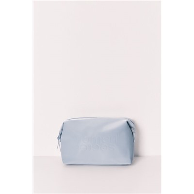 Neceser mediano goma azul