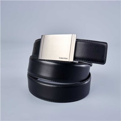 Мужской ремень Calvi*n Klei*n в подарочной коробке с двойной пряжкой