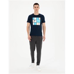 Lacivert Slim Fit Tişört