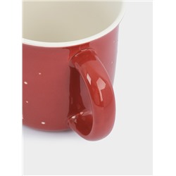 Кружка, 370 мл, 2 шт, фарфор N, зеленая/красная, Лошадь/Машина с елкой, Retro