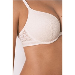 Sujetador push up GORGEOUS animal print marfil