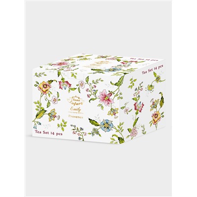 Набор чайный, 6 перс, 14 пр, Provence