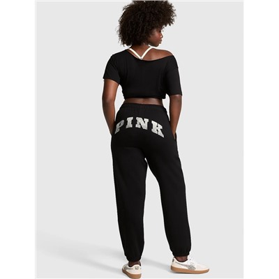 PINK Ivy Fleece Campus Sweatpants