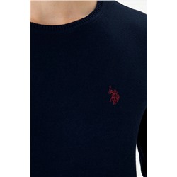 Erkek Lacivert Basic Kazak