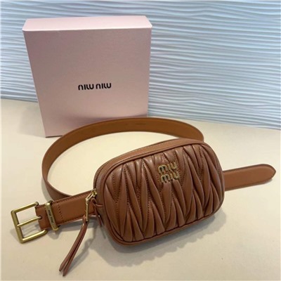 Классная стильная пара из ремня и сумки  MiuMi*u