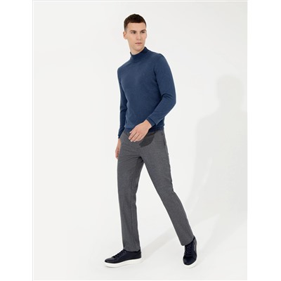 Lacivert Slim Fit Kumaş Pantolon