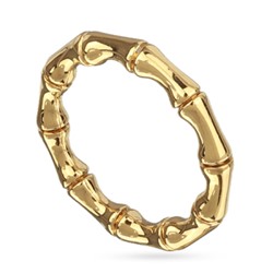 Кольцо Бамбук (покрытие золото), Есть комплект