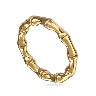 Кольцо Бамбук (покрытие золото), Есть комплект