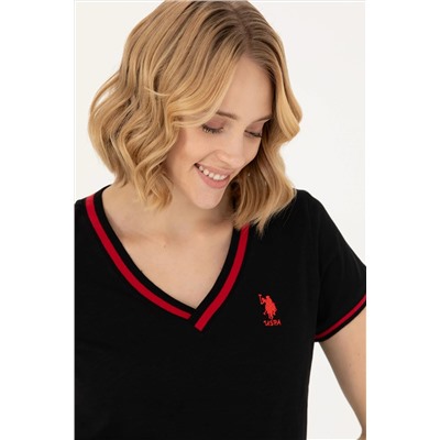 Kadın Siyah Tişört