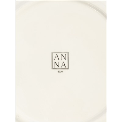 Тарелка закусочная, 20 см, керамика D, белая, Лошадка у елки, Festival