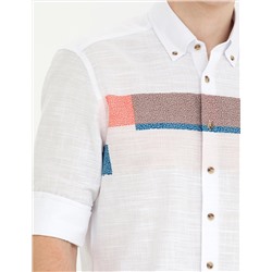Pembe Regular Fit Uzun Kollu Gömlek