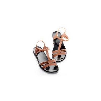 Сандалии Zhoelala Сhic (светлый розовый+черный)/ Zhoelala Сhic (light pink+black)