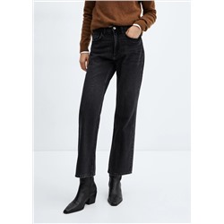 Jeans rectos tiro medio