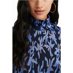 Jersey punto cuello alto