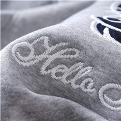 Теплый женский свитшот с толстой флисовой изнанкой  Hell*o Kitt*y