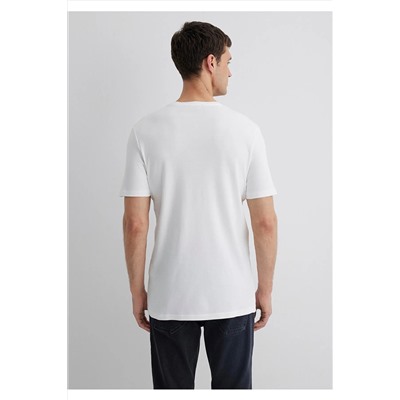 Mavi Black Baskılı Beyaz Tişört Slim Fit / Dar Kesim 0611401-70057