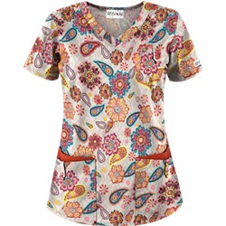 UA Flower Child Sand Scrub Top