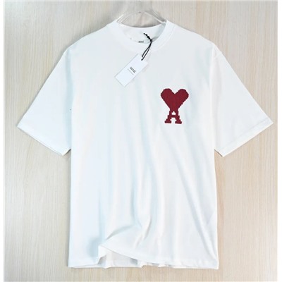 Футболка свободного кроя унисекс с вышивкой АМ*И