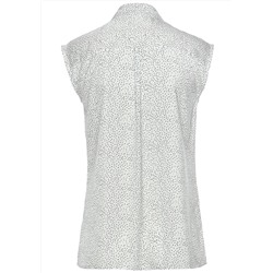 Women's tie neck blouse