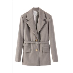 Chaqueta Gris jaspeado