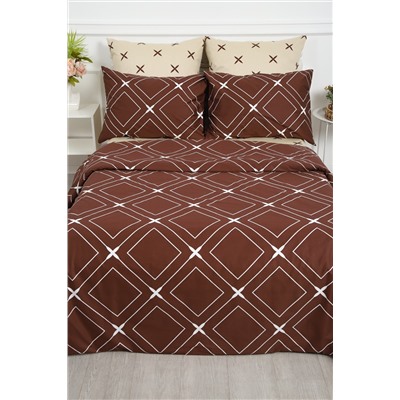 Простыня на резинке сатин Искушение-компаньон