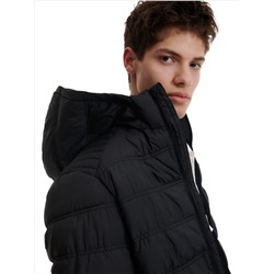 Steppjacke mit Kapuze
