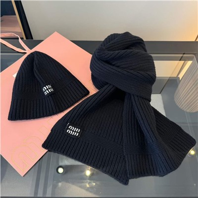 Теплый кашемировый набор унисекс МИУ МИ*У