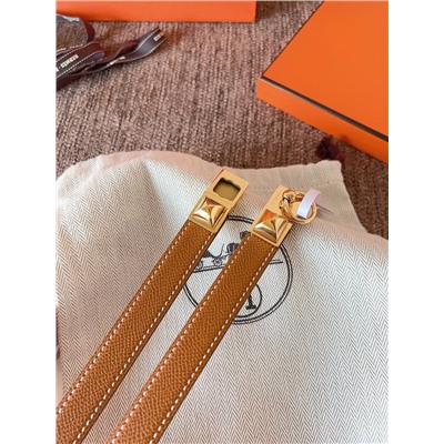 Женский тонкий ремень  Herme*s Kell*y 🧡