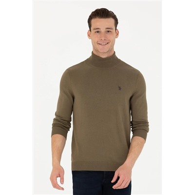 Erkek Haki Basic Kazak