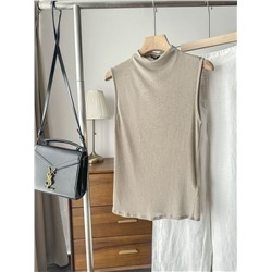 Мягкий лёгкий воздушный женский топ из смесового тенселя и шерсти МАССИМО Д