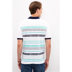 Erkek Mint Polo Yaka Tişört