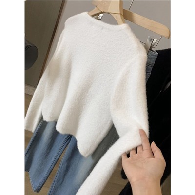 Женский пушистый кардиган