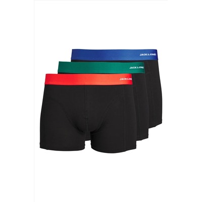 Jack & Jones Erkek 3'lü Bambu Boxer Paketi - Lucas