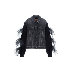 Chaqueta vaquera Negro