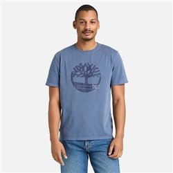 Men's Garment Dyed Logo Graphic T-Shirt