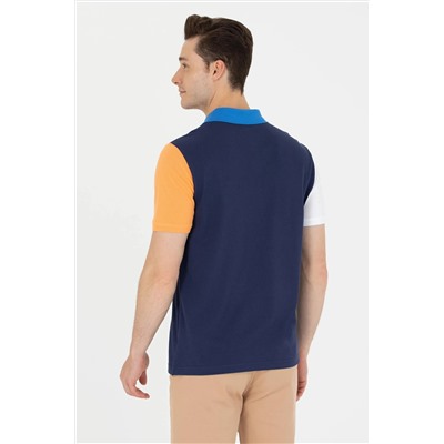 Erkek Lacivert Polo Yaka Tişört